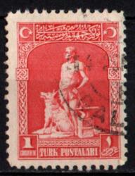 1926 Londra Baskısı Posta Pulu 1 Kuruş (tp0404)