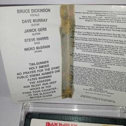 Kaset iron maiden no prayer for the dying. Orijinal. kartonet bir yerinden bantlı. kaset baştan sona sorunsuz çalışıyor