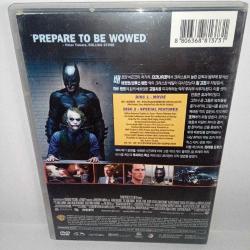 Dvd Batman dark knight special edition. Batman kara şövalye. 2 disk. Disklerde çalışmasına engel olmayan çizikler var. Kartonetinde ufak yırtık ile kutusunda kullanıma bağlı yıpranma var. Türkçe desteği yok. Dil ingilizce