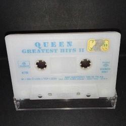 Kaset Queen greatest hits 2 albümü. 1991 kemik baskı. Orijinal. Kartoneti yok sorunsuz çalışıyor.