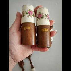 Vintage Porselen Hostess Salata Seti