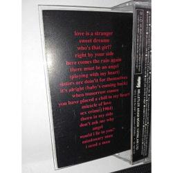 Kaset Eurythmics greatest hits albümü. 1991 kağıt Baskı. Orijinal