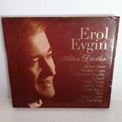 Cd Erol Evgin Altın Düetler. Orijinal. Dinlemeyi etkilemeyen çizikler var. Sorunsuz çalışıyor.  Sezen Aksu Nükhet Duru Candan Erçetin Göksel Zuhal Olcay Şevval sam Emel sayın Sıla Hande Yener Aşkın Nur Yengi