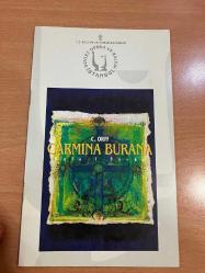 İstanbul Devlet Opera ve Balesi 2004 Carmina Burana Synopsis Kitapçık