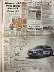 HÜRRİYET GAZETESİ DOĞUM GÜNÜ HEDİYESİ - 7 ŞUBAT 2009 -TAM TAKIM 42 SAYFADIR -Şener Eruygur-Murat Bardakçı-Kemal Kılıçdaroğlu-Ekrem Tosun-Recep Tayyip Erdoğan-Bahattin Şeker-Ertuğrul Özkök-Oktay Ekşi-Denizli-Delgado-Fatih Terim-Ümit Karan-Semih Şentürk-Alex-Baros-Skibbe-Hülya Avşar-Ezel Akay-Mujde Ar-Aysel Gürel-Ali Dağlar-Avni Özgürel-Mümtaz Soysal- Tolon Paşa’ya tahliye-Edirne’deki kilisenin onarımına ABD daveti-İtalya güzeli podyumda-Tosun polemiği-Mal varlığı polemiği-Ruanda soykırım mahkemesine Türk yargıç atandı-Sesi neşeli geliyordu-Terim Fildişi maçına 8 lejyoner çağırdı-O bir sihirbaz-Milli Takım’dan olacağım-Yokluktan Güven çıktı-Revirden çıkan formayı alacak-Amiral herkesi buluşturdu-Müjde Ar’a ikinci ret-Aysel Gürel Beşiktaş Pazarı’nda anılıyor-New York’ta Türk rüzgarı-İçimde bir gay gizli-16 bin sokak hayvanı çiple takip ediliyor-Beyin inanmaya programlı mı-Mütercimler’e intihal cezası