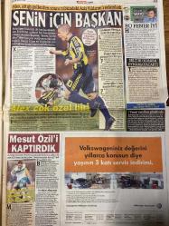 HÜRRİYET GAZETESİ DOĞUM GÜNÜ HEDİYESİ - 6 ŞUBAT 2009 -TAM TAKIM 44 SAYFADIR -Hülya Avşar-Tuğçe Kazaz-Sadettin Saran-Şimon Peres-Mesut Özil-Alex-Daniel Güiza-Diego Lugano-Luis Aragonés-Fabian Ernst-Erdoğan-LeBron James-Murat Başesgioğlu-Ersun Yanal-Sadri Şener-Alanzinho  Hamas’ı değil Filistin’i destekliyoruz-Korsan tezkeresi-Mesut Almanya’yı tercih etti-Yozgat’ın günahı ne-Kızını tokatlayan babaya 3 bin TL ceza-Çevre için Meclis dev adım attı-Laikliğe ihanet-Senin için başkan-Alex çok özel biri-Mesut Özil’i kaptırdık-3-1 kupada diriliş-Semih kulübeyi terk etti-Harcadığımız paranın hakkını verecek-Böyle taraftar görmedim-Kocaelispor maçı kolay olmayacak-Başkan morali-Yeniden yapılanacağız-Aslan’dan bir çeyrek-LeBron James rekora doymuyor  Karikatür ismi: Moderatörlere karşı kazanın Çizer: HİTİT