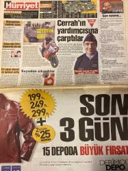 HÜRRİYET GAZETESİ DOĞUM GÜNÜ HEDİYESİ - 23 OCAK 2009 -TAM TAKIM 38 SAYFADIR -Beşiktaşlı basketçi Milica soyundu-Mustafa Özbek-Mustafa Çevik-Erhan Küçükköylü-Süleyman Demirel-Kemal Kılıçdaroğlu-Oktay Ekşi-Adnan Sezgin-Servet Çetin-Hakan Balta-Ayhan Akman-Semih Kaya-Hasan Şaş-Emre Aşık-Hakan Şükür-Pele-Carlos Zico-Roberto Carlos-Aziz Yıldırım-Sadan Kalkavan-Halim Mete-Levent Erdoğan-Göksu Alhas-Müjde Ar-Abdurrahman Dilipak-Milica Dabovic-Al Bano-Bekir Gerçek-Mike James-Günay Restoran-Orhan Pamuk-Üç Maymun (Nuri Bilge Ceylan)-Atilla Dorsay-Yaprak Dökümü  Metal dalga-15 şehirde 35 gözaltı-Aman ya rabbi hayatımız loto-Buraya ruhsat nasıl verdiniz-Dev pencere cami üzerlerine düştü-Guantanamo 1 yıl içinde kapansın emri-İstanbul’a üçlü model-Korku salgını-İpod karikatürü-Aslan’dan 4’lü şov-Kral efsaneler arasında-Biraz saygı istiyorum-Borçlarınızı temizleyin-Kulüpler yayın kriteri istiyor-Ömürlük imzalar-Fenerbahçeli Alex olarak kalacağım-Roberto Carlos kutsal forma için başkana minnettarım de