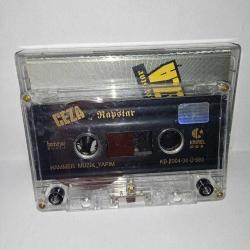 Kaset Ceza Rapstar albümü. Orijinal sorunsuz koleksiyonluk