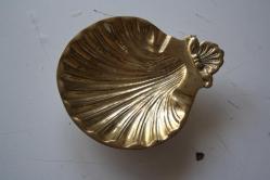 Vintage pirinç tepsi - Barok tarzı - Antika Fransız dekorasyonu  DETAYLAR RESIMLERDE (İ5 KASA