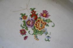 RFH Chodov ŞİRKETİNE AİT VİNTAGE + DAMGALI  TABAK-KASE    DETAYLAR RESIMLERDE (İ5 KASA