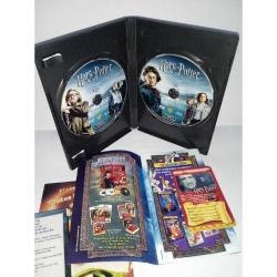 DVD Harry Potter ateş kadehi. 2 disk. koleksiyoner versiyon. Orijinal, Türkçe desteği yok. Diskler 10 üzerinden 9. Koleksiyonluk