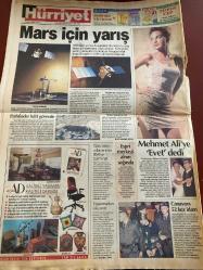 HÜRRİYET GAZETESİ DOĞUM GÜNÜ HEDİYESİ - 2 NİSAN 1999 -TAM TAKIM 32 SAYFADIR -Hüseyin Kıvrıkoğlu-Ertuğrul Özkök-Oktay Ekşi-Slobodan Milosevic-Bill Clinton-Necmettin Erbakan-Mehmet Ali-Özlem Uçar-İsmail Er-Turgay Şeren-Mustafa Denizli-Rüştü-Sergen-Yalçın-Murat Hazırlı-Bayram Aydın-Ruşen Güven-Mithat Dukadjinac  Ordudan sivil adres-Üç asker krizi-Elit birlikler Kosova’ya sızdı-Slobo’nun oğlu Selanik’e kaçtı-RP’nin kapatılması açık bir kalleşliktir-Tıbbi 007’ler-Vergi indi otomobil 300 milyon ucuzladı-Mars için yarış-Pathfinder hâlâ görevde-Türk bilim adamından BM’ye tazminat-Mehmet Ali’ye ‘Evet’ dedi-Canavara 52 kez idam-Kalli büyük oynuyor-İki maç garanti-Macı alırız başkan-Cimbom’da ikinci fire-Yabancılarda hüsran-Orlando tutunamadı-Mithat özlem giderdi