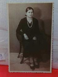 KRT147-----1935 GENÇ HANIM STÜDYO FOTOĞRAFI