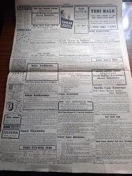 Cumhuriyet Gazetesi - 7 Mart 1944 - sürüp giden yersiz münakaşa yazan Yunus Nadi Abalıoğlu Başmakale - İngiliz gazetelerinin silah verme işinde yeni neşriyatı - meclis dün açıldı - Millet Meclisi toplantı halinde fotoğraf - Toprak ofisi namına 15 bin liralık bir yolsuzluk - Filistin meselesi Amerika'da hasıraltı edildi - hariciye vekili Numan Menemencioğlu dün İstanbul gazetecileri ile konuştu - Almanya üzerinde dünkü Hava meydan Muharebesi - Trabzon şilepi bir haftaya kadar geliyor - Kızılordu Rumen hududuna 18 Km. mesafeye geldi - yeni Sovyet taarruzuna hedef olan sahayı gösterir harita - Cemal Nadir Karikatür - Amerika Genelkurmay Başkanı general Marshall - güreşen insanlar ve güneşten develer Yazan İsmail Habip Sevük - Vali Lütfi Kırdar Ankara'ya gitti - çılgın sevgili filmi Sümer sinemasında - lokantalarda karne mukabilinde ekmek verilecek - zelzele felaketzedeleri menfaatine Sanayi sinemasında ve Taksim belediye gazinosunda etkinlik - uğraşmak istemiyoruz yazan Burhan Felek