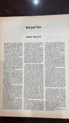 VARLIK SANAT VE FİKİR DERGİSİ - SAYI: 973 — TARİH: EKİM 1988 - YAŞAR NABİ NAYIR - C. VON INVE - BRANISLAV ATSC - YANNIC DTL - FRED - BERNARD LAWS - LOVS FISTER - ZEKERİYA - MAHİNDAR A. R. EGİVEN - GEORGE GRAMOW - SELAHATTİN CLER - OFAN HANCTIO - YAŞAR MALİ MAUR - JA SCHUMPETER - A. BİTYAZAR - CEVDET KUDRET - SUNULLAH ARISOY - OKTAY AKCAL - CAHİT ÖZTELİ - JEAN DOVIGRAUD - DOMENACH - GORDON CHILDE - CHATEAUBRIAND - HENDI ARVON - BERRAND RUSSEL - PIERRE THEIL - R. ROLAND - M. HAOHASANOĞLU - T. S. HALMAN - EMİN ÖZDEMİR - ADNAN BİNYAZAR - B. SAVCI - L. BARNETT - YN. NAY - KONUR ERLOP - FRANCOIS GREGOLE - GASTON BOUTHOUT - METE TUNCAY - MONIQUE JUTRIN - KEMAL KARPAT - M. ALPTEKİN - D. BAYLADI - R. TANER - ASIM BEZİRCİ - ANGELA MEDICI - ZAHİR GÜVENLİ - SIMONE DE BEAUVOIR - MARCEL PRÉTOT - ASIM BEZİRCİ - AL MAZAHERİ - J. C. MANCINI - C. DELMAS - A. S. HİSAR - C. P. SNOW - PROF. ABEL MIROGLIO - S. M. ÜLGÜNAY - A. TURANİ - J. O. REISTER - M. YENER - NIETZSCHE - GÖNÜL ÖZGÜL - YILDIZ C  - 26 SAYFA