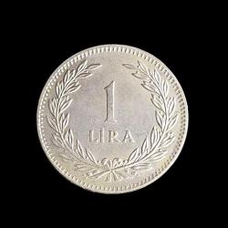 1947 1 lira KM#883 ÇA/AU-10