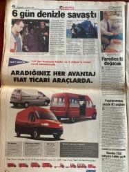 HÜRRİYET GAZETESİ DOĞUM GÜNÜ HEDİYESİ - 12 KASIM 1998 -TAM TAKIM 44 SAYFADIR -Korkmaz Yiğit-Baykal-Yılmaz-Fikret Akyön-Çakıcı-Ecevit-Kutan-Cindoruk-Leonardo Di Caprio-Reha Ruşen-Yücel Boralıoğlu-Turgay Şeren-Sergen-Toshack-Kemal Yaşar-Dimas-Bülent-Bülent Ecevit-Metin Oktay-Hakan Şükür-Popescu-İlhan Soyler-Hulusi Şekercioğlu-Servet Hanım-Rusen Güven-Uğur Becerikli-Şemdin Sakık-Kaplan-Talabani-Nihat Doğan-Muhyettin Mutlu  CHP düşürüyor-Ölümüne gideceğim-Korkmaz Yiğit’in itirafı-Çakıcı 30 milyon dolar alacaktı-Yılmaz sert çıktı-Baykal’a çok ağır eleştiri-Kıyamet kopuyor-Borsa çöktü döviz ve faiz yükseldi-Cindoruk: Hükümet fiilen bitmiştir-Ecevit: Hükümetin sonrasına bakacağız-Kutan: Yılmaz’la Yüce Divan yolu açıldı-Odadaki ceset-Altın balık ağı-Karakış fena bastırdı-İlk Türk Viagrası üretildi-Di Caprio’ya zorunlu diyet-Tempo’dan yaşam serisi-Tanınmasın diye mahkemeye kadın kılığında geldi-Fener’e bedava gelirim-Rezalete devam-Tam bir kepazelik-Oynamak istiyorum-Toshack: Ben de Atatürk’ün