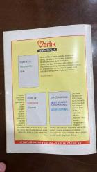 VARLIK EDİBİYAT VE SANAT DERGİSİ - SAYI:  1012 TARİH: OCAK 1992  YAŞAR NABI NAYIR - ÜNSAL OSKAY - AHMET OKTAY - HULKI AKTUNÇ - ALI AKAY - SAMİYE YALTIRIM - SALÂH BİRSEL - SULHİ DÖLEK - CEMAL SÜREYA - MAZHAR CANDAN - ZAHİR GÜVEMLİ - FİGEN ERGİN - ZÜLFÜ LİVANELİ - AHMET HAŞİM - SAMİ KARAÖREN - ÜLKÜ AYVAZ - FERİDUN ANDAÇ - HÜSEYİN HAYDAR - YALVAÇ URAL - REFİK DURBAŞ - OKAY GÖNENSİN - AZİZ ÇALIŞLAR - ONAT KUTLAR - NEŞE CEHİZ - ATİLLA ŞENKON - MUSTAFA ASLAN - FÜSUN AKATLI - ÇETİN ALTAN - CEVAT ÇAPAN - VEDAT GÜNYOL - DOĞAN HIZLAN - FAHİR İZ - ARSLAN KAYNARDAĞ - HİLMİ YAVUZ - TAHSİN YÜCEL - CEVDET KUDRET - FETHİ NACİ - BAHRIYE ÜÇOK - GÜNER  POPÜLER KÜLTÜR VE BİZ - NAZIM HİKMET 90 YAŞINDA - KENDİNİ ANIMSA EY AKIL - TRUVA KATIRI - HAFTADA BİR CEMAL SÜREYA - ZAHİR GÜVEMLİ’NİN AĞAÇLARI - AKADEMİ KİTABEVİ ÖDÜLLERİ - KÜLTÜR VE EDEBİYAT ÖDÜLLERİ - SEDAT SİMAVİ VAKFI EDEBİYAT ÖDÜLÜ - BAHRİYE ÜÇOK İNCELEME VE ARAŞTIRMA ÖDÜLÜ  TRUVA KATIRI HİKAYESİ YAZAN : SULHİ DÖLEK  ZAHİR GÜVEMLİ’NİN  - 64 SAYFA