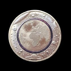 Almanya 5 Euro, Dünya Gezegeni (Planet Earth) - 2016F KM#348 ÇİL/MS-65