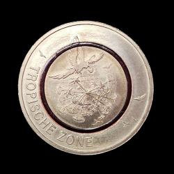 Almanya 5 Euro, Tropikal Hayvanlar (Tropical Zone) - 2017A KM#357 ÇİL/MS-65