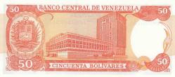 Venezuela 50 Bolivars 1995 Çil