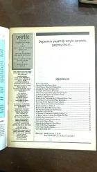 VARLIK EDİBİYAT VE SANAT DERGİSİ - SAYI: 1104 - EYLÜL 1999 - YAŞAR NABI NAYIR - EKİN NAYIR - FİLİZ NAYIR DENİZTEKİN - ENVER ERCAN - SULHİ DÖLEK - KARİN KARAKAŞLI - SİNA AKYOL - ESAT KORKMAZ - BAHRİYE ÇERİ - KRISHAN KUMAR - ALTAY ÖKTEM - HAYDAR ERGÜLEN - YUSUF ÇOTUKSÖKEN - FÜSUN AKATLI - ÖZDEMİR İNCE - ÖZKAN MERT - İLHAN MİMAROĞLU - MUSTAFA ZİYALAN - GÜRHAN TÜMER - TARIK GÜNERSER - KONUR ERTOP - İLHAN BÜYÜKCEBECİ - NECATİ GÜNGÖR - MURAT BATMANKAYA - GÜLSEN TEKİN - ADİL İZCİ - AYŞEM ECE ARAR - MUSTAFA KÖZ - GÜNGÖR TEKÇE - MÜJDE BİLİR - SEMİH POROY - KAMİL MASARACI - TAN ORAL  ÜÇ TARİH ROMANINDA OSMANLI'YA ÜÇ BAKIŞ - NIRVANA'DAN ENEL HAKK'A - ÖLMEDEN EVVEL ÖLMEK - EV-MERKEZLİ TOPLUMA DOĞRU - HER PAZARTESİ - UNDERGROUND ALBÜMLER - BAŞKA DİLLERİN ŞARKISI - YOLUM UZUN YOLUM BENDEN İBARET - POSTMODERN DURUM - DEPREM SONRASI EDEBİYAT - YAZARLIK VE TİCARİLEŞME - EDEBİYATTA BİREYSELLİK - YAZARLIKTA ÖZGÜNLÜK - EDEBİYATTA TÜKETİM KÜLTÜRÜ - SANATTA ESTETİK DEĞER - YAZARIN YERİ - EDEBİYA  - 64 SAYFA
