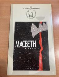 İstanbul Devlet Opera ve Balesi 2007 MACBETH Verdi Synopsis Kitapçık