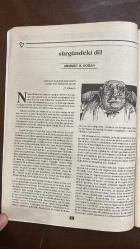 VARLIK EDİBİYAT VE SANAT DERGİSİ - SAYI: 1039 - NİSAN 1994 - YAŞAR NABI NAYIR – EDIT TASNADI – KELEMEN MIKES – II. FERENC RÁKÓCZI – LAJOS KOSSUTH – MACAR OSMAN PAŞA – NİGÂR HANIM – BÉLA BALÁZS – GYÖRGY LUKÁCS – LAJOS BARTA – BARON LAJOS HATVANY – ANDOR GÁBOR – SAROLTA LÁNYI – JÓZSEF RÉVAI – THOMAS MANN  SÜRGÜNLÜK VE EDEBİYAT – MACAR SÜRGÜN EDEBİYATI – TÜRKİYE MEKTUPLARI – TEKİRDAĞ’DA SÜRGÜN – MACAR-TÜRK KÜLTÜREL İLİŞKİLERİ – SÜRGÜNDE YAZMA EYLEMİ – EDEBİYATTA MUHABİRLİK – SÜRGÜNÜN MİZAHI – MACAR DİLİNE KATKILAR – MACAR EDEBİYATINDA MEKTUP TÜRÜ – MACAR YAZARLARININ GÖÇ SERÜVENİ – POLİTİK SÜRGÜNLER – MACARİSTAN’IN TARİHİ KIRILMALARI – MACAR EDEBİYATINDA SİNEMA VE FELSEFE – SÜRGÜNDE YAZARLIK – MACAR EDEBİYAT DERGİSİ NYUGAT – RÁKÓCZI ÖZGÜRLÜK SAVAŞI – TRIANON ANLAŞMASI – MACARİSTAN’DA AZINLIK HAYATI – MACAR KOMÜNİST SANATÇILAR – MACARİSTAN’DAN MOSKOVA’YA GÖÇ  MACAR SÜRGÜN EDEBİYATI DOSYASI YAZAN : EDIT TASNADI- YAŞAR NABI NAYIR – MEHMET H. DOĞAN – NÂZIM HİKMET – MAX BROD – KAFK  - 64 SAYFA