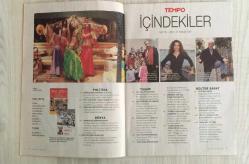 TEMPO – SAYI 1047 – 27 ARALIK 2007 – 114 SAYFA – MECLİS’İN EN ‘BABA VEKİLİ’: SEYİT EYÜPOĞLU’NUN 18 ÇOCUĞU, 67 TORUNU – PKK KAMPLARINDAN FOTOĞRAFLAR: SÖZDE NAMAZ, SAZLI RİTÜELLER – İNÖNÜ’NÜN KÜRT RAPORU: DOĞU’YA KARADENİZLİLER YERLEŞTİRİLSİN ÖNERİSİ – KUZEY IRAK OPERASYONUNUN ANATOMİSİ: KİMLER YÖNETİYOR, HANGİ SİLAHLAR KULLANILIYOR? – 2008’DE SAĞLIKLI YAŞAM: DİYETLER, VİTAMİNLER, ESTETİK YÖNTEMLER – MALATYA VE BURSA REHBERLERİ: KAYISI VE KESTANE ŞEHİRLERİ – YILBAŞI EĞLENCE ALTERNATİFLERİ: OTELLER, KULÜPLER, RESTORANLAR – SİNEMANIN YENİ YÜZÜ: ZEYNEP PAPUCCUOĞLU “CENNET” FİLMİYLE GELİYOR – ŞENER ŞEN’DEN YENİ ROL: KABADAYI ALİ OSMAN – MİRKELAM: “ARTIK MÜZİK DİNLEMİYORUM” – AHMET ÇAKAR: “FUTBOLCULARIN KAFASI ÇALIŞMIYOR” – SAVAŞ DİNÇEL’E VEDA: TÜRK TİYATROSUNDAN BİR YILDIZ DAHA KAYDI – OMÜR GÖKSEL’DEN YENİ ALBÜM – DOLAPDERE BIG GANG’DEN “JUST FEEL” – “DADIM AŞIK” VİZYONDA: MANHATTAN’DA ANTROPOLOJİK BAKIŞ – PAKİSTAN’DA DEMOKRASİ SINAVI: BENAZİR BUTTO VE NAVAZ ŞERİF GERİ DÖNDÜ – DÜNYADA ÇOCUK