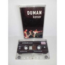 Kaset Duman Konser albümü. Orijinal sorunsuz koleksiyonluk