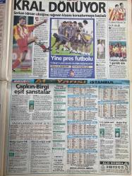 TAKVİM GAZETESİ DOĞUM GÜNÜ HEDİYESİ - 26 TEMMUZ 2000 -TAM TAKIM 16 SAYFADIR -Concorde-Balic-Hakan-Jardel-Oktay-Dürüst-Pope-Abdülkadir-Turgay Demir-Nouma-Stoilov-M.Yakın-Tayfun-Dimas-Abbas-Faruk Özçakın-Denizli-Gökhan-Tufan-Mehmet Ayaz-Mustafa Doğan-Ömer-Uche-Preko-Agassi-Michael Johnson-Serkan-İsmail Uygur-Taffarel  113 ölü-Concorde faciası-Sesten hızlı giden uçak düştü-Kartal bu kez kararlı-Şampiyonluk için geliyorum-Hakan cuma günü imzalıyor-20 milyarı geri ver-Jardel’den suçlama-Abdülkadir’den “sol” garantisi-Silahımız sabır-Stoilovlu Levski çok iddialı geldi-Fener pusuya yattı-Biyonik Mirkoviç-Üç genç yolcu-Terminötör Ömer-Yıllanmış şarap Uche-Kral dönüyor-Yine pres futbolu-Kaderi Münih’te belli olacak-Takımın ödülü 1 günlük izin-Çapkın-Birgi eşit şanstalar