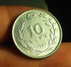 1985 TÜRKİYE 10 LİRA