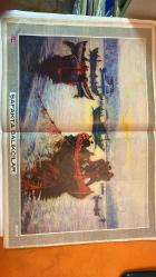 HAYAT HAFTALIK HABER MECMUA, DERGİSİ - ORTA SAYFA POSTER : ŞAFAKTA BALIKÇILAR CEVAT ERKUL - 31 EKİM 1968 - SAYI: 45 - SIRA NO: 630 - MUSTAFA KEMAL ATATÜRK - MEHMET A. KAYABAL - TAMER GÜVENÇ - SÜLEYMAN DEMİREL - FARUK SÜKAN - NİHAT KÜRŞAD - KASIM GÜLEK - NİLÜFER HANIM - BÜLENT FENEAUX - BÜLENT FENEAUX’UN EŞİ - BÜLENT ECEVİT - BÜLENT ECEVİT’İN YEĞENİ NUŞİN - SELÇUK GÜN - NEVİN PURA - NUMAN PURA - MUHİBE TUNCER - NEJAT BOREN - EMİN HEKİMGİL - MATE UĞUR - SUNA UĞUR - HALDUN DORMEN - ALTAN ERBULAK - GENERAL CHARLES DE GAULLE - BAYAN DE GAULLE - BAYAN DEMİREL - BAYAN ÇAĞLAYANGİL - BAYAN SUNAY - ZEYNEP AVŞAR - PINAR BAŞAR - ZEKİ MÜREN - PATTACOS - CORCİ PAPADOPOULOS - KRAL KONSTANTİN - GEN. ZOLTAKİS - CUMHURİYETİN 45. YILDÖNÜMÜ - CUMHURİYETİN BEKÇİLERİ - PEMBE MELEKLER’İN YENİ BAŞARISI - BELÇİKA ELÇİSİNE VEDA PARTİSİ - ÜÇ SERGİ: SELÇUK GÜN, PURA ÇİFTİ, MUHİBE TUNCER - SANATÇILAR ŞEREFİNE VERİLEN PARTİLER - HALDUN DORMEN’İN RENKLİ GALALARI - DE GAULLE’ÜN TÜRKİYE ZİYARETİ  -  TAM TAKIM 48 SAYFA