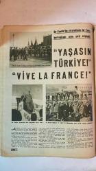 HAYAT HAFTALIK HABER MECMUA, DERGİSİ - ORTA SAYFA POSTER : ŞAFAKTA BALIKÇILAR CEVAT ERKUL - 31 EKİM 1968 - SAYI: 45 - SIRA NO: 630 - MUSTAFA KEMAL ATATÜRK - MEHMET A. KAYABAL - TAMER GÜVENÇ - SÜLEYMAN DEMİREL - FARUK SÜKAN - NİHAT KÜRŞAD - KASIM GÜLEK - NİLÜFER HANIM - BÜLENT FENEAUX - BÜLENT FENEAUX’UN EŞİ - BÜLENT ECEVİT - BÜLENT ECEVİT’İN YEĞENİ NUŞİN - SELÇUK GÜN - NEVİN PURA - NUMAN PURA - MUHİBE TUNCER - NEJAT BOREN - EMİN HEKİMGİL - MATE UĞUR - SUNA UĞUR - HALDUN DORMEN - ALTAN ERBULAK - GENERAL CHARLES DE GAULLE - BAYAN DE GAULLE - BAYAN DEMİREL - BAYAN ÇAĞLAYANGİL - BAYAN SUNAY - ZEYNEP AVŞAR - PINAR BAŞAR - ZEKİ MÜREN - PATTACOS - CORCİ PAPADOPOULOS - KRAL KONSTANTİN - GEN. ZOLTAKİS - CUMHURİYETİN 45. YILDÖNÜMÜ - CUMHURİYETİN BEKÇİLERİ - PEMBE MELEKLER’İN YENİ BAŞARISI - BELÇİKA ELÇİSİNE VEDA PARTİSİ - ÜÇ SERGİ: SELÇUK GÜN, PURA ÇİFTİ, MUHİBE TUNCER - SANATÇILAR ŞEREFİNE VERİLEN PARTİLER - HALDUN DORMEN’İN RENKLİ GALALARI - DE GAULLE’ÜN TÜRKİYE ZİYARETİ  -  TAM TAKIM 48 SAYFA