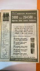HAYAT HAFTALIK HABER MECMUA, DERGİSİ - ORTA SAYFA POSTER : İSTİRİDYELER , ODALIK DİNLENİYOR - 18 MAYIS 1967 - SAYI: 21 - SIRA NO: 554 - SUZAN SÖZEN - ORHAN SAĞDIÇ - TAMER GÜVENÇ - CENGİZ YARBAĞ - BOZO GÜNDOĞDU - VALENTİN PAVLOOĞLU - ASLAN BAYDAR - NECATİ KAPLAN - FADİME TAŞÇI - MURAT DÖNMEZ - ALİ ÇAKMAK - MAHBUBE GÖKBUDAK - VİFKİ ŞAKİR SARGÜL - CEMAL TOLLU - BAYAN SUNAY - KRAL KONSTANTİN - SUZAN SÖZEN’İN SON ŞAHESERİ: UNUTULAN YEMİN - 19 MAYIS’TA ATA’NIN İZİNDE - KÜLTÜR HAMLESİ: 3000 KİŞİYE KÜLTÜR ESERLERİ DAĞITILIYOR - DİLENCİLER KRALI BOZO’NUN ÜÇ APARTMANI VAR - DİLENCİLERİN GİZLİ SERVETLERİ - SUZAN SÖZEN’İN YABANCI DİLLERDEKİ ESERLERİ - AVRUPA GENÇ TAKIMLAR ŞAMPİYONASI - YUNANİSTAN’DA KRAL KONSTANTİN HALK ARASINDA - ANKARALI HANIMLARIN EL İŞİ SERGİSİ - CEMAL TOLLU’NUN RETROSPEKTİF DESEN SERGİSİ - KOŞUYOLU GÖĞÜS HASTALIKLARI HASTANESİ: MİNİK VEREMLİLERİN ŞİFA YURDU  -  TAM TAKIM 48 SAYFA