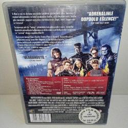 Dvd X-men Son direniş. the last stand. orijinal Türkçe dublaj çalışmasını etkilemeyen çizikler var. Sorunsuz çalışıyor.