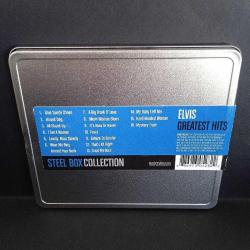 Cd Elvis Presley greatest hits Steel box Collection. Özel metal kutusunda, orijinal. Avrupa baskı. çok iyi durumda koleksiyonluk