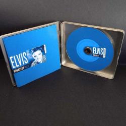 Cd Elvis Presley greatest hits Steel box Collection. Özel metal kutusunda, orijinal. Avrupa baskı. çok iyi durumda koleksiyonluk