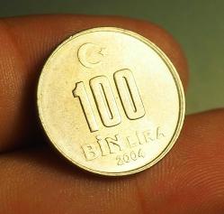 2004 TÜRKİYE 100.000 LİRA