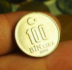 2004 TÜRKİYE 100.000 LİRA