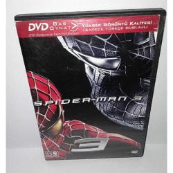 DVD Spider man örümcek adam 3. Orijinal. Türkçe dublaj, çalışmasına engel olmayan çizikler var. Sorunsuz çalışıyor.