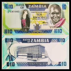 Zambia 10 Kwacha 1980