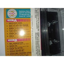 Kaset Safiye Soyman aşkolsun sana albümü. Orijinal. Türküola. Koleksiyonluk
