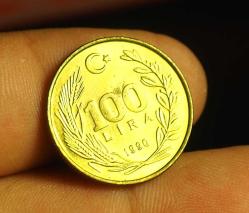 1990 TÜRKİYE 100 LİRA