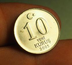 2005 TÜRKİYE 10 YENİ KURUŞ