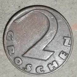 AVUSTURYA 1926   2 GROSCHEN