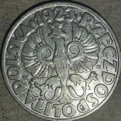 POLONYA 1923  50 GROSZY