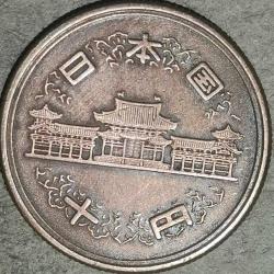 JAPONYA 1954  10 YEN