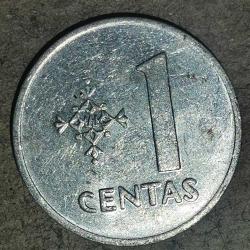 LİTVSNYA 1991  1 CENTAS