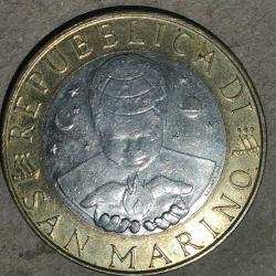 SAN MARINO  1999  1000 LİRA